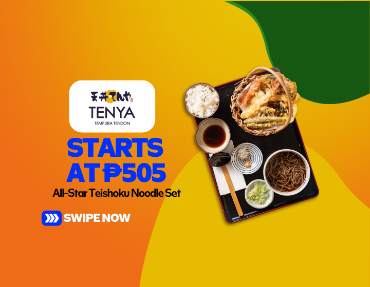 All-Star Teishoku Noodle Set Starting At P505