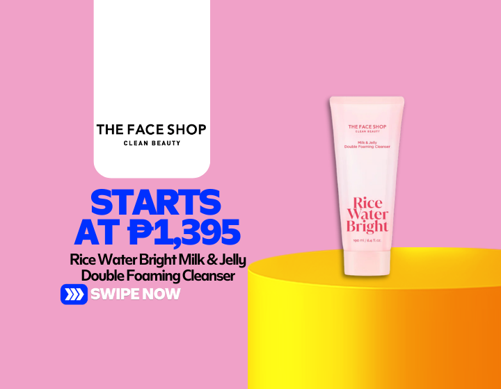 Rice Water Bright Milk & Jelly Double Foaming Cleanser Starting At P1,395