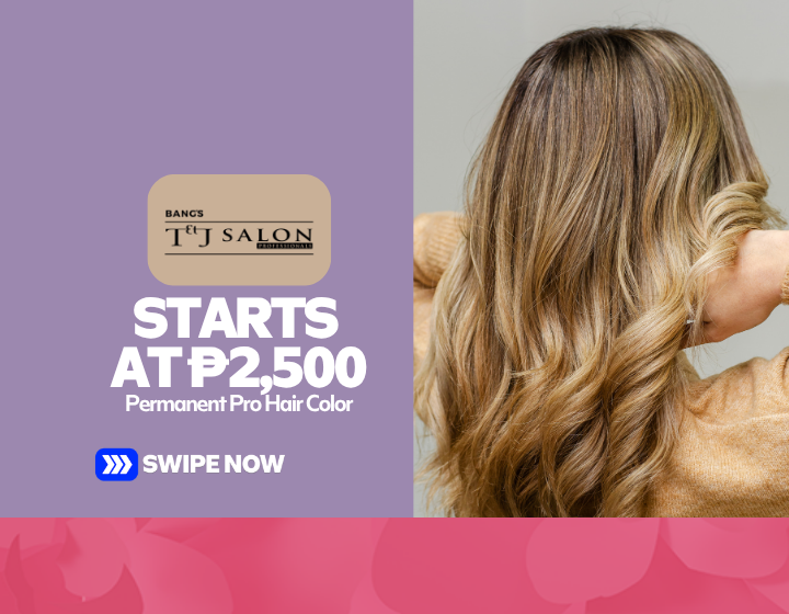 Permanent Pro Hair Color Starting At P2,500