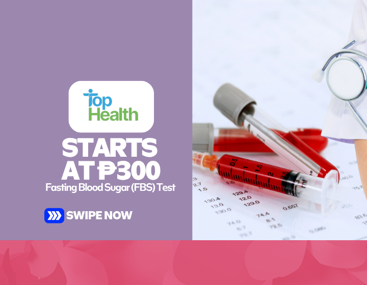 Fasting Blood Sugar (FBS) Test Starting At P300
