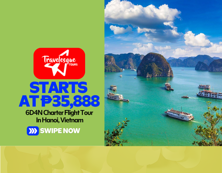 6D4N Charter Flight Tour In Hanoi, Vietnam Starting At P35,888