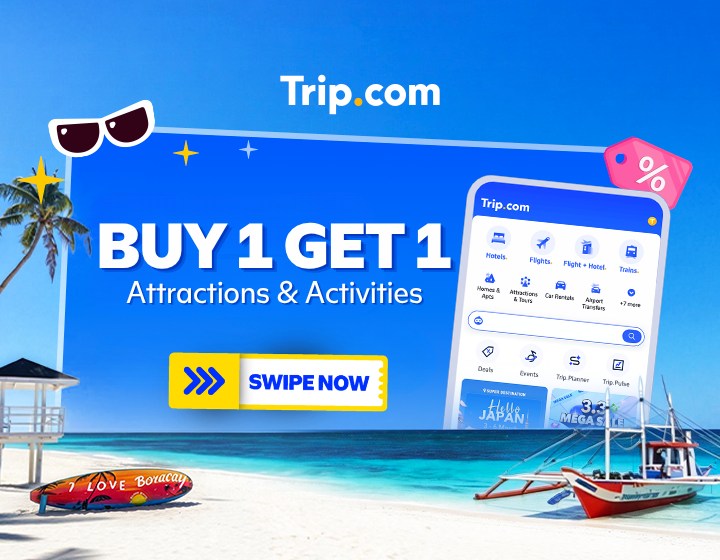 Buy 1 Get 1 on Attractions & Activities