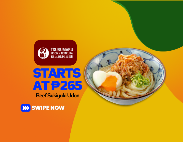 Beef Sukiyaki Udon Starting At P265