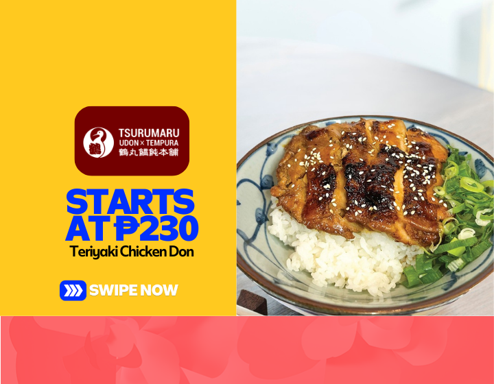 Teriyaki Chicken Don Starting At P230