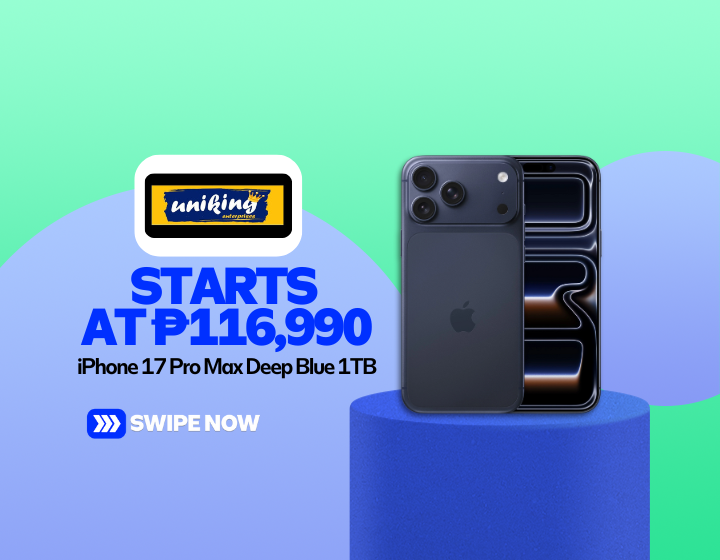 iPhone 17 Pro Max Deep Blue 1TB Starting At P116,990