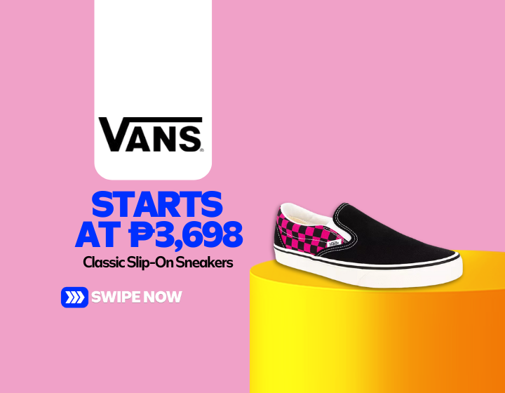 Classic Slip-On Sneakers Starting At P3,698