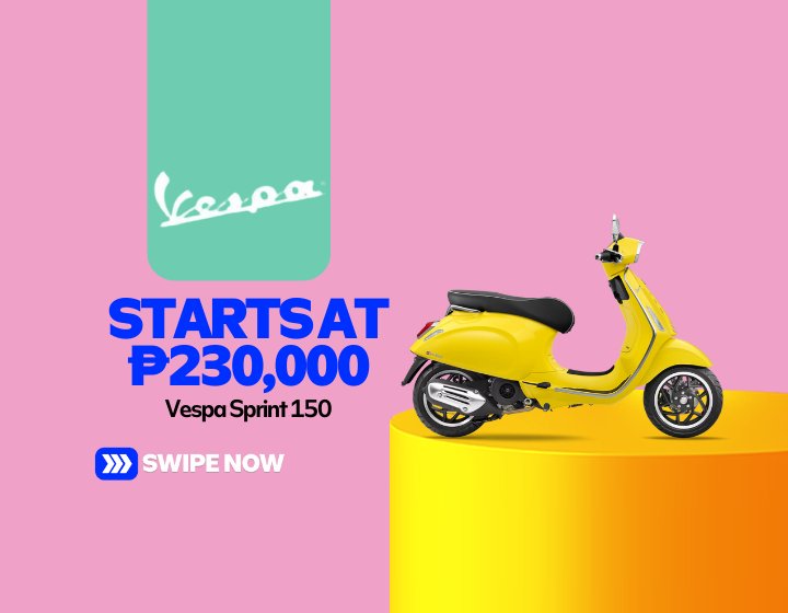 Vespa Sprint 150 Starting At P230,000
