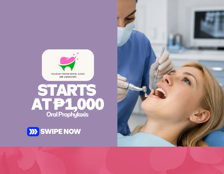 Oral Prophylaxis Starting At P1,000