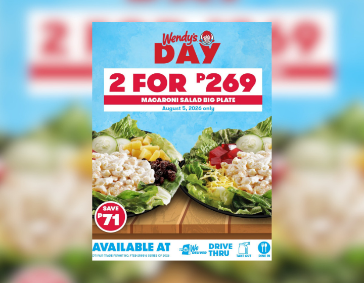 2 Big Plates of Macaroni Salad for just P269