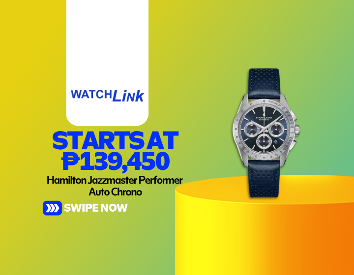 Hamilton Jazzmaster Performer Auto Chrono Starting At P139,450
