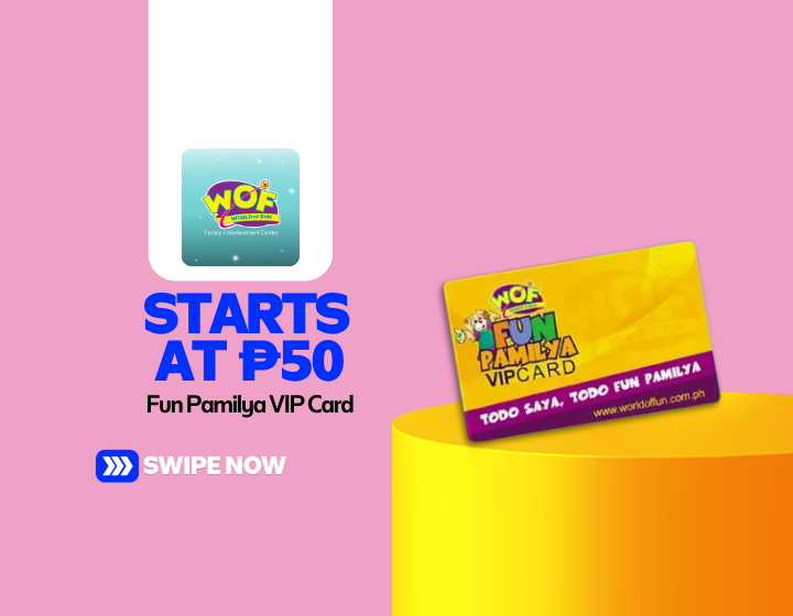 Fun Pamilya VIP Card Starting At P50