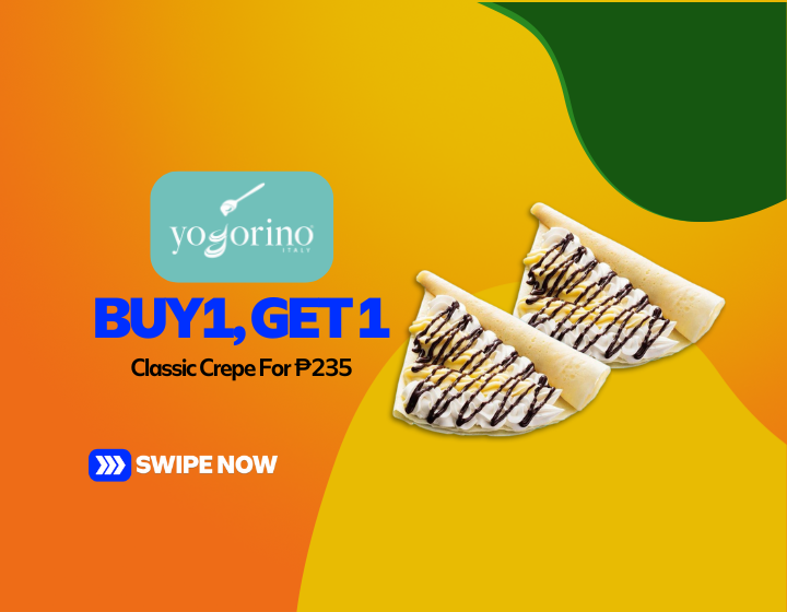 Buy 1, Get 1 Classic Crepe For P235