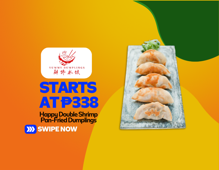 Happy Double Shrimp Pan-Fried Dumplings Starting At P338
