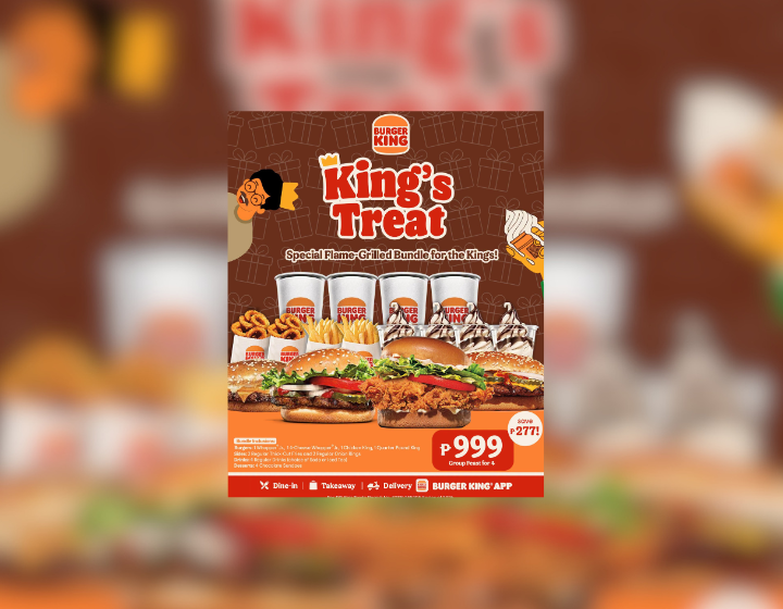 King's Treat For Only P999