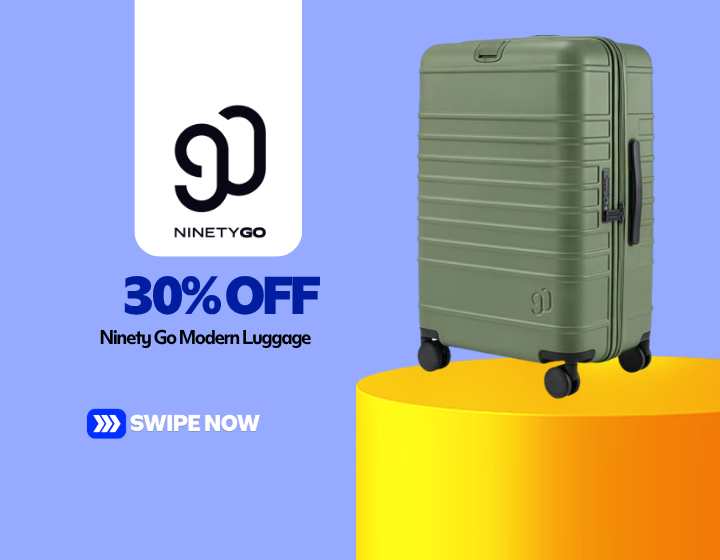 30% OFF On Ninety Go Modern Luggage