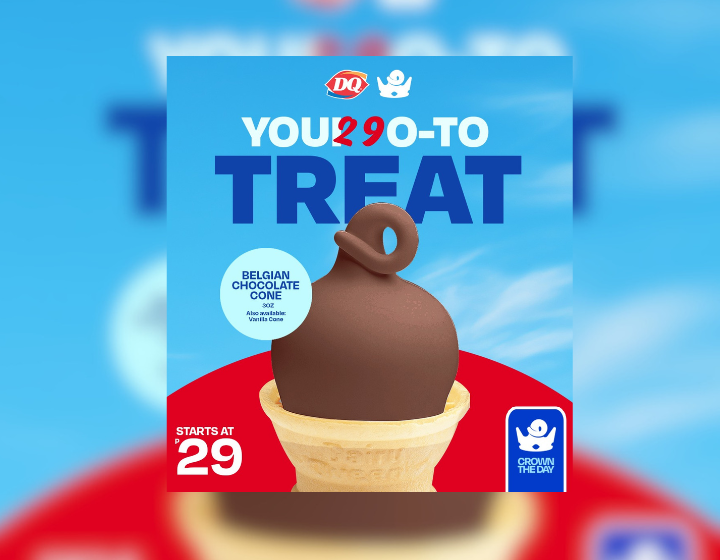 Belgian Chocolate or Vanilla soft serve for P29