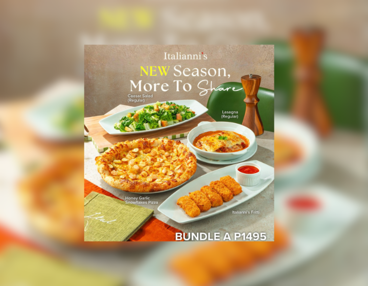 NEW Bistro To Share Season 2 combinations starting at P1,495!
