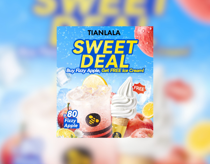 Get a FREE Ice Cream with every Fizzy Apple purchase