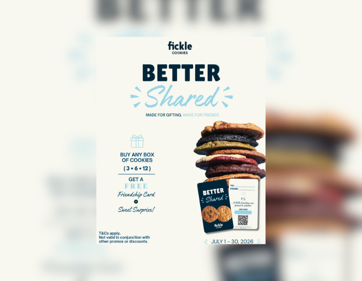 FREE Friendship Card in every box of 3, 6, or 12