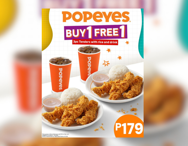 BUY 1, FREE 1 Tenders 