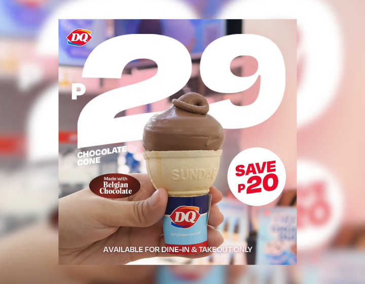 Chocolate Cone Starting at P29 
