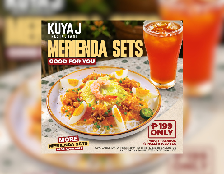 Merienda Sets Starts P199