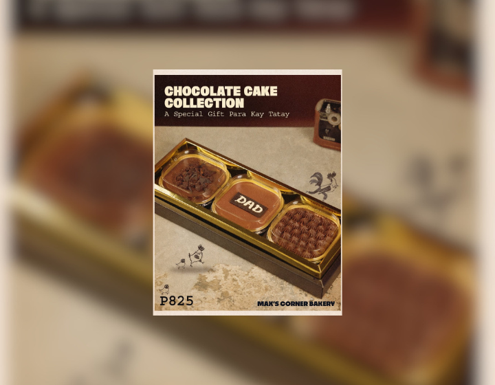 Chocolate Cake Collection Stars At P825