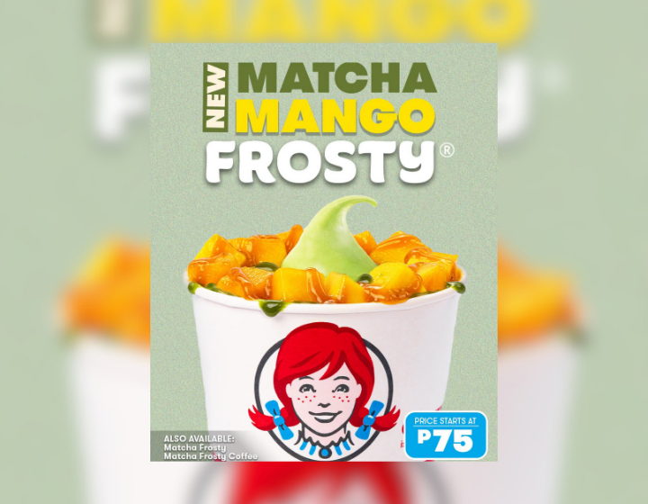 NEW Matcha Mango Frosty Starts at P75