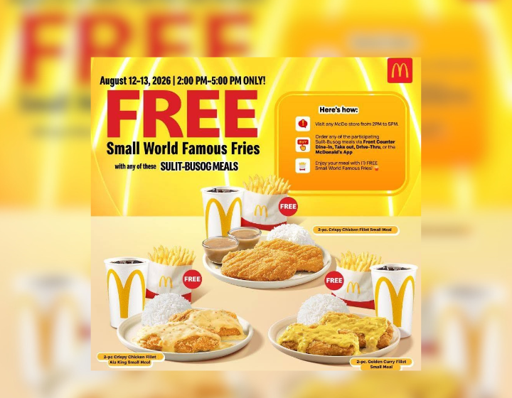 FREE Small World Famous Fries