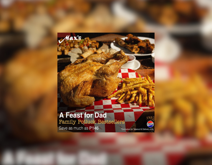 Max's Family Potluck Bestsellers Starts at P998