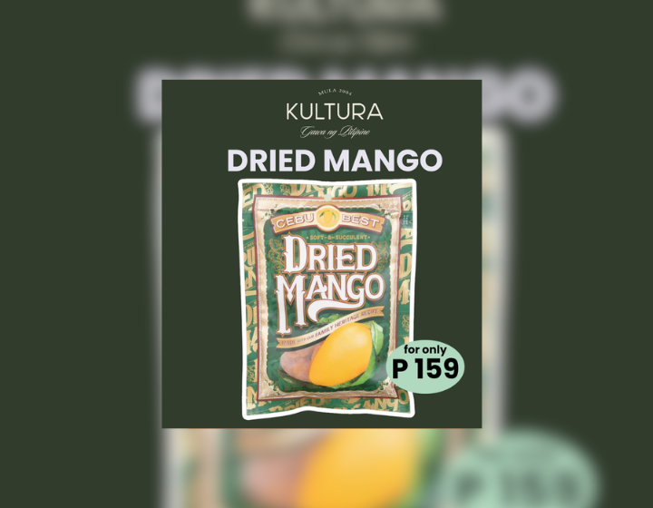 Cebu Best Dried Mangoes 80g for P159