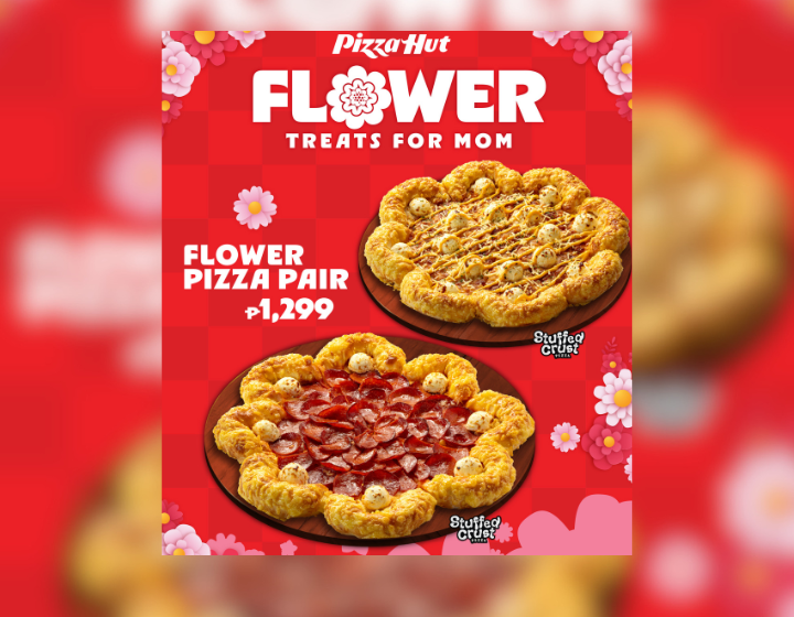  Flower Pizza pair P1,299