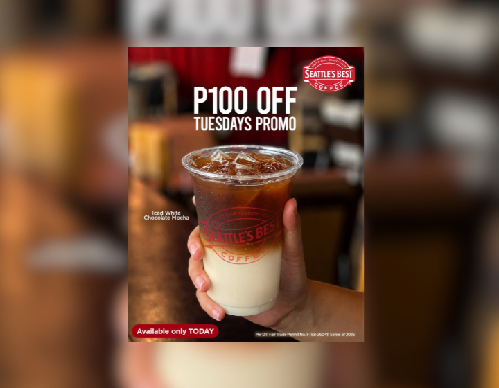 P100 OFF on Iced White Chocolate Mocha