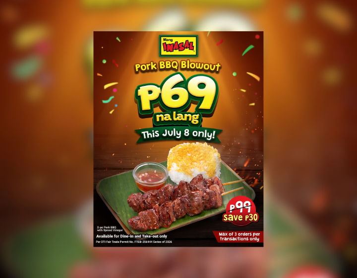 Pork BBQ Rice Meal Only For ₱69
