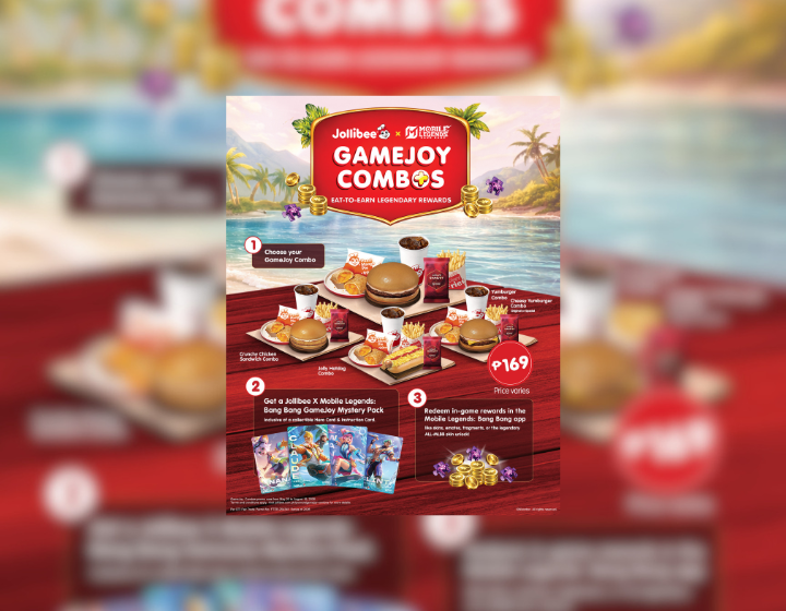Jollibee GameJoy Combos starts at P169