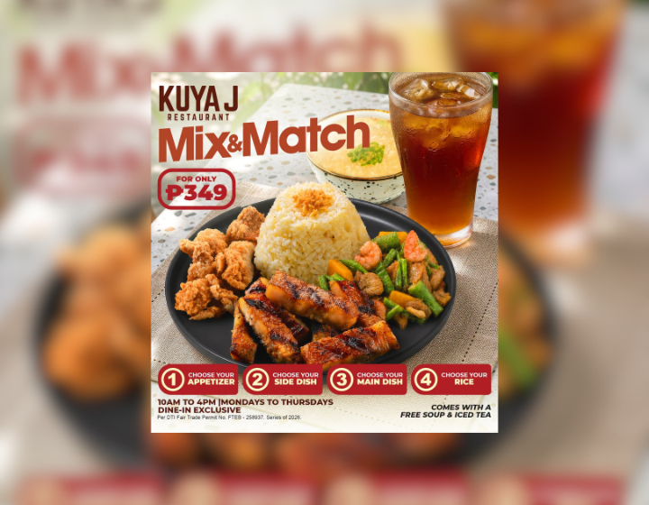 Mix and Match Starts at P349