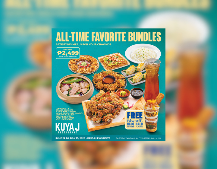 Kuya J All-Time Favorite Bundle for only P2,499