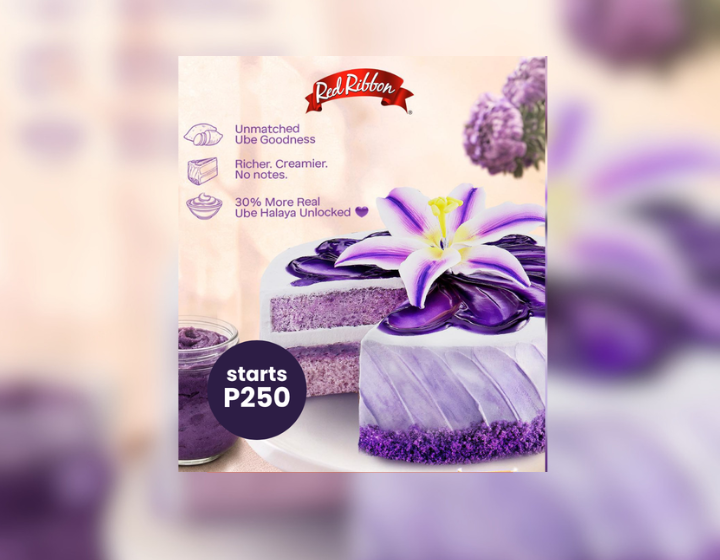 Ube Bloom Cake starts at P250