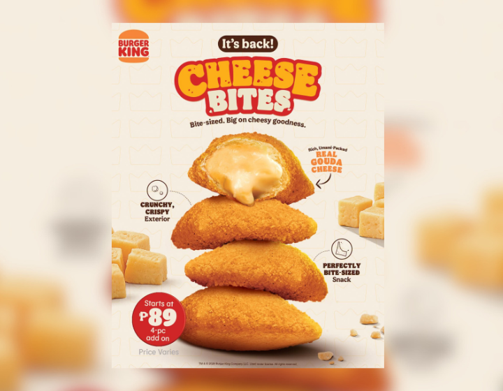 Cheese Bites Starts at P89
