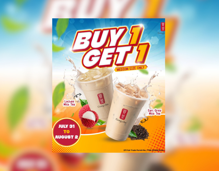 BUY 1 GET 1 Medium Milktea