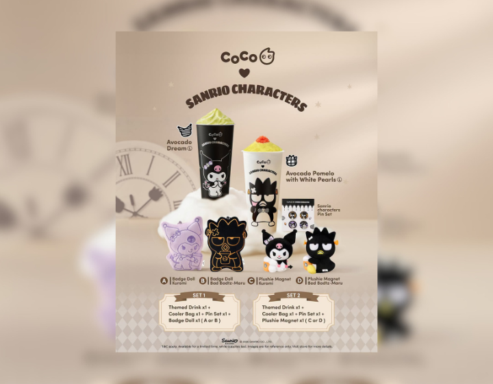 CoCo Sanrio Characters Starts at P450