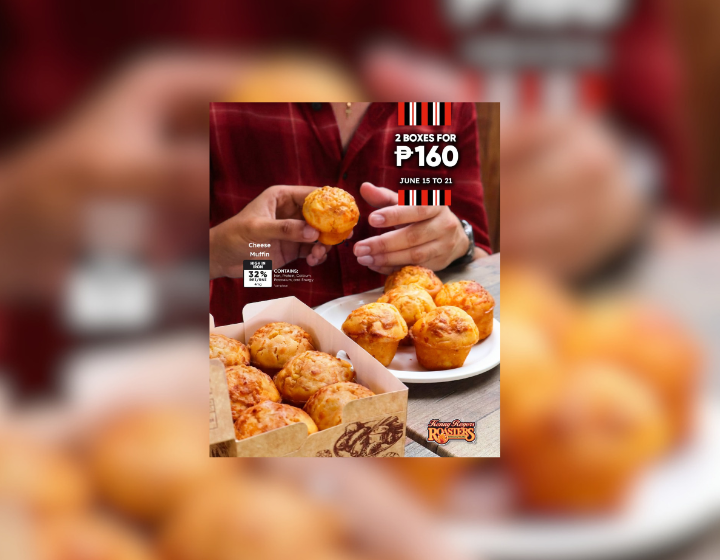 2 Boxes of Cheese Muffins For Only P160​