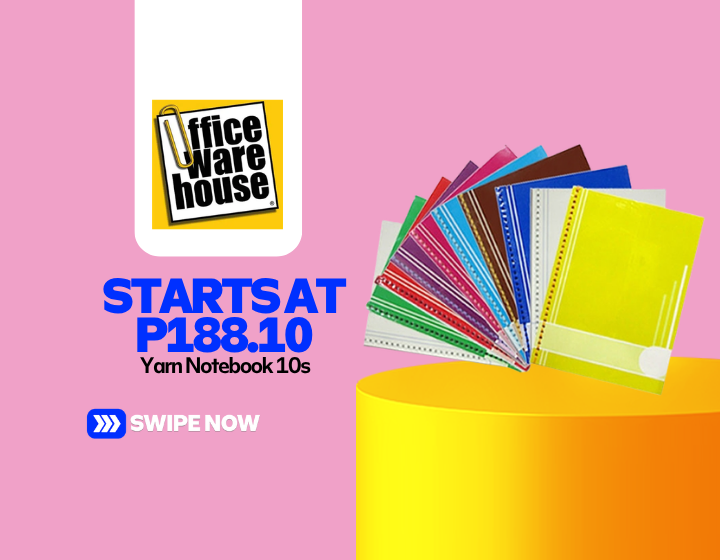 Yarn Notebook 10s for P188.10 