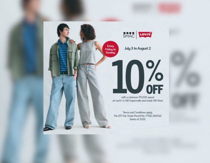 10% OFF with a minimum spend of P5,000
