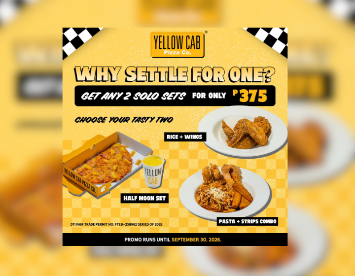 TWO Solo Sets For Only P375