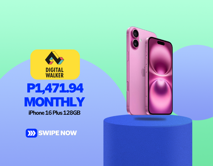 iPhone 16 Plus For Only P1,471.94 Monthly