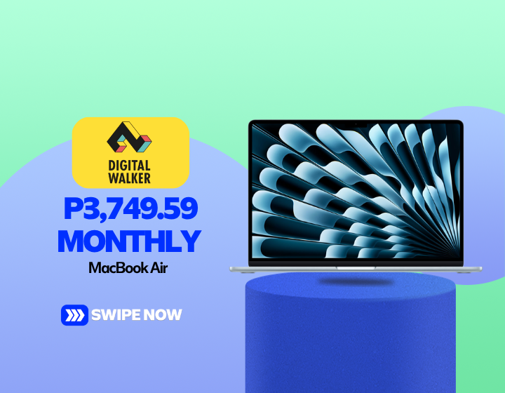 MacBook Air Starts P3,749.59 Monthly