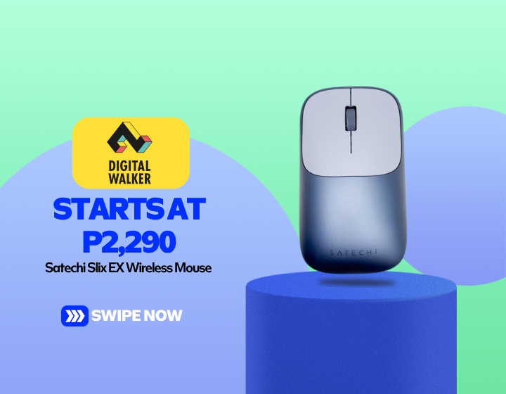 Satechi Slix EX Wireless Mouse Starts at P2,290