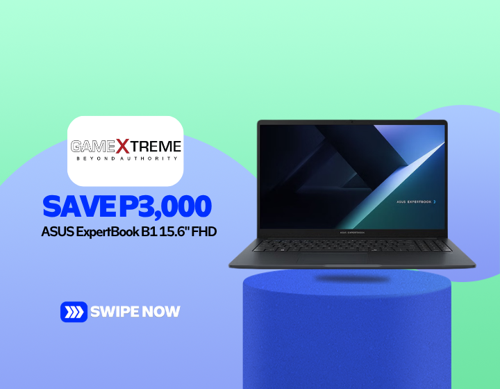 SAVE P3,000  on ASUS ExpertBook B1 15.6" FHD