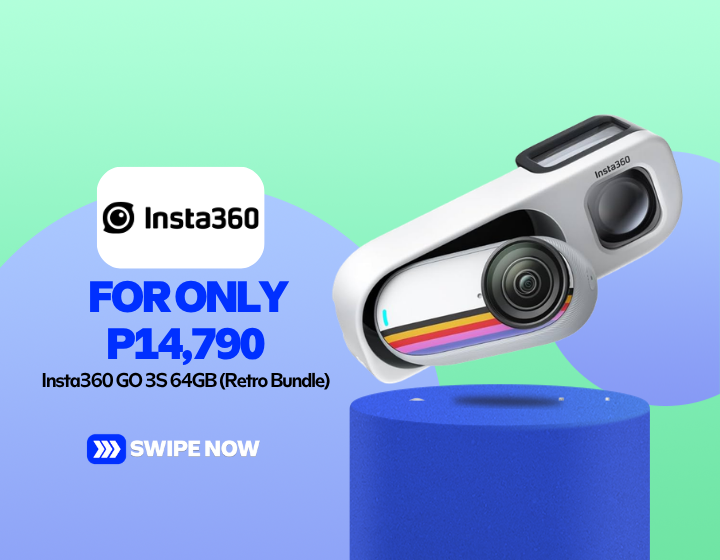 Insta360 GO 3S 64GB (Retro Bundle) For Only P14,790